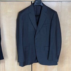 40R men’s Canali suit coat. Grey